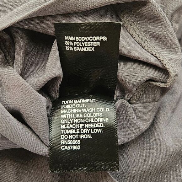 ZELLA Gray Athletic Drawstring Shorts Lightweight Womens XL - Picture 9 of 9